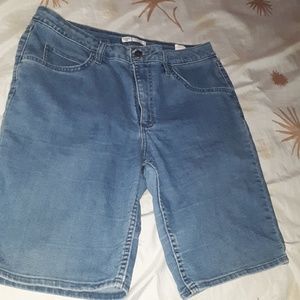 Mid-Rise Bermuda Shorts
